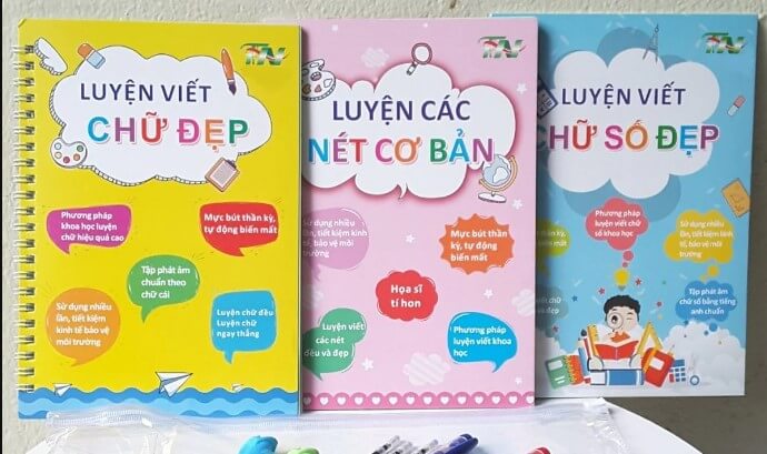 TÀI LIỆU LUYỆN CHỮ CHO BÉ VÀO LỚP 1 Vở luyện chữ cho bé chuẩn bị vào lớp 1